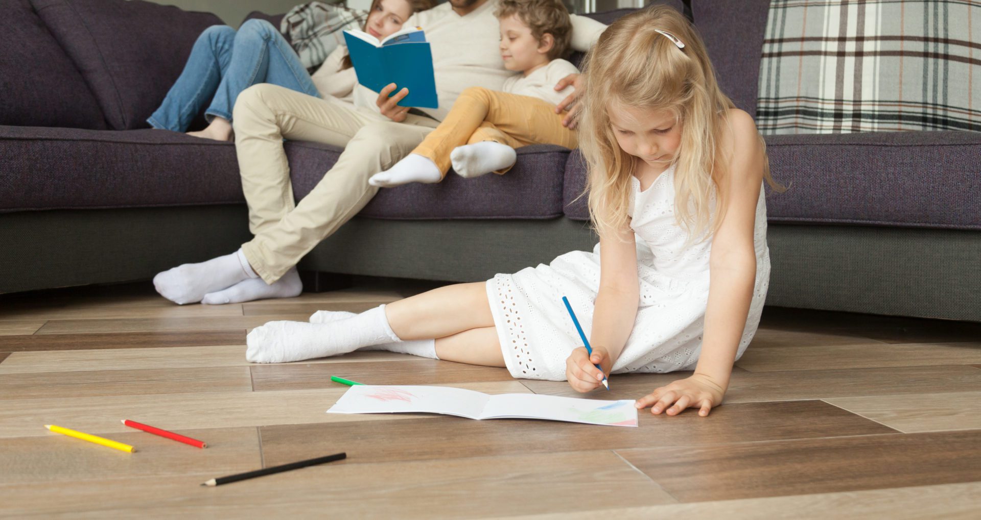 Droogbouw vloerverwarming met warmtepomp