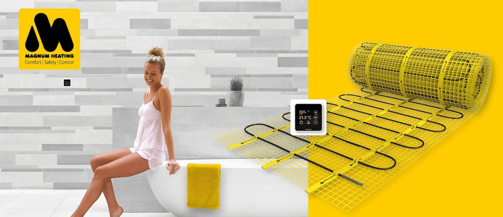 Maak kennis met de vloerverwarmingsmat van MAGNUM