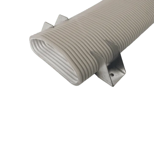 Flexibele ventilatieslang vlak