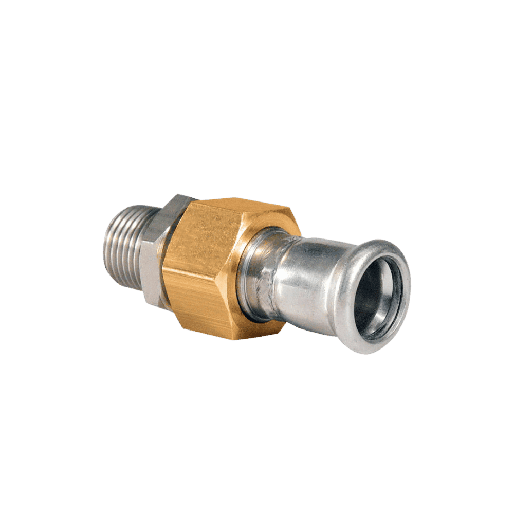 Rvs water persfittingen