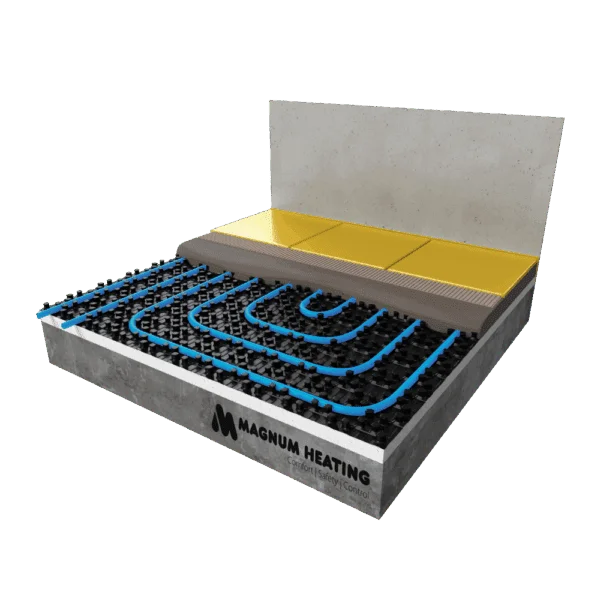 Watergedragen vloerverwarming