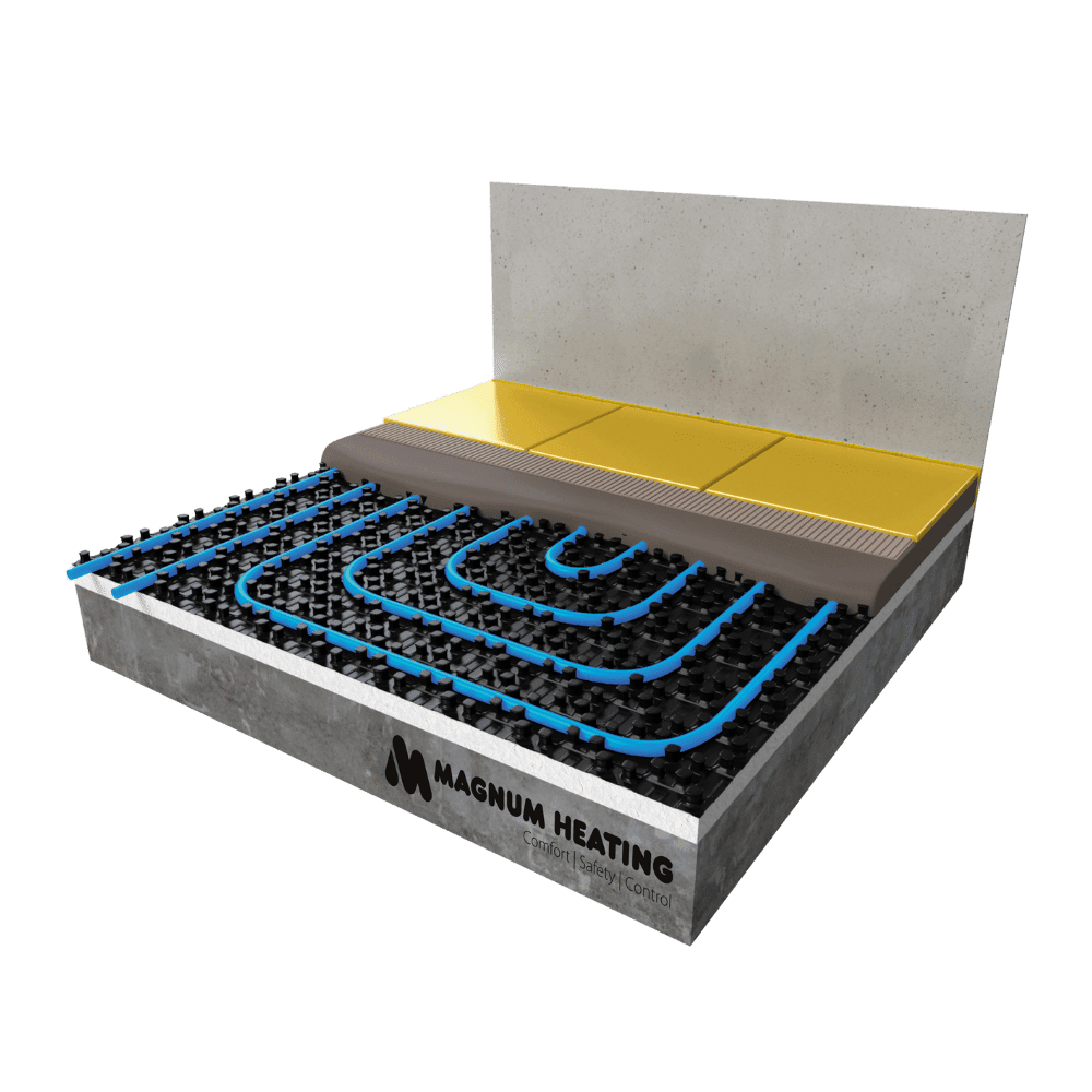 Watergedragen vloerverwarming