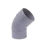 PVC Lijm Bocht 45° grijs 32 M/S