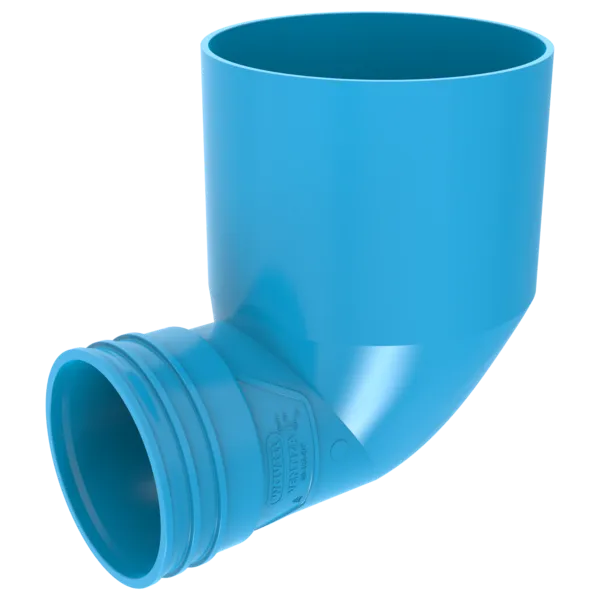 Wavin Ventiza Eindst.90° 125x80H=100M/M