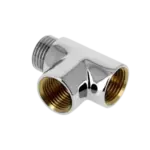 BONFIX Draad verchr. T-stuk 1/2" bu. x 1/2" bi. x 1/2"
