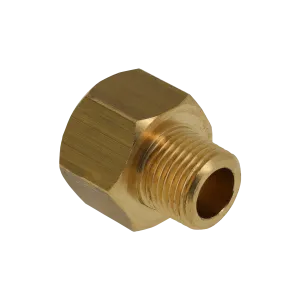 BONFIX Draad messing neusstuk binnendraad x buitendraad conische