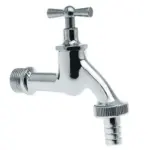 BONFIX Tapkraan verchroomd + kruk + wartel 1/2