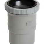 PVC Lijm Expansiestuk grijs 90