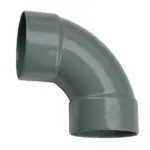 PVC Lijm Bocht 90° grijs 32 M/M