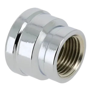 BONFIX Draad verchroomde verloopsok binnendraad x binnendraad