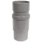 PVC Lijm Expansiestuk grijs 50