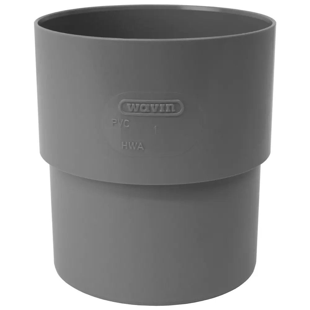 PVC HWA Kap voor Spie-eind grijs