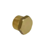 BONFIX Draad messing plug met zeskant 3/8" bu.dr. conisch