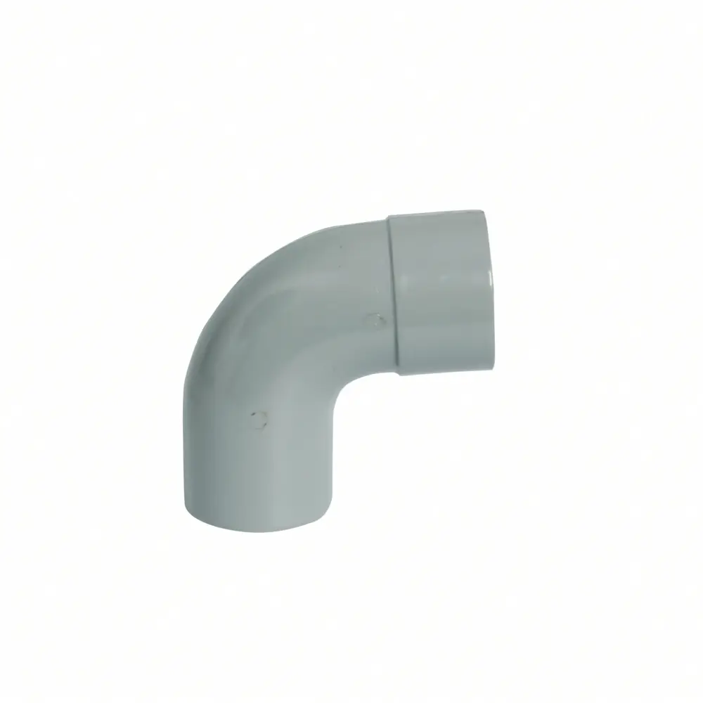 PVC HWA Bocht 87,3° grijs 100 M/S