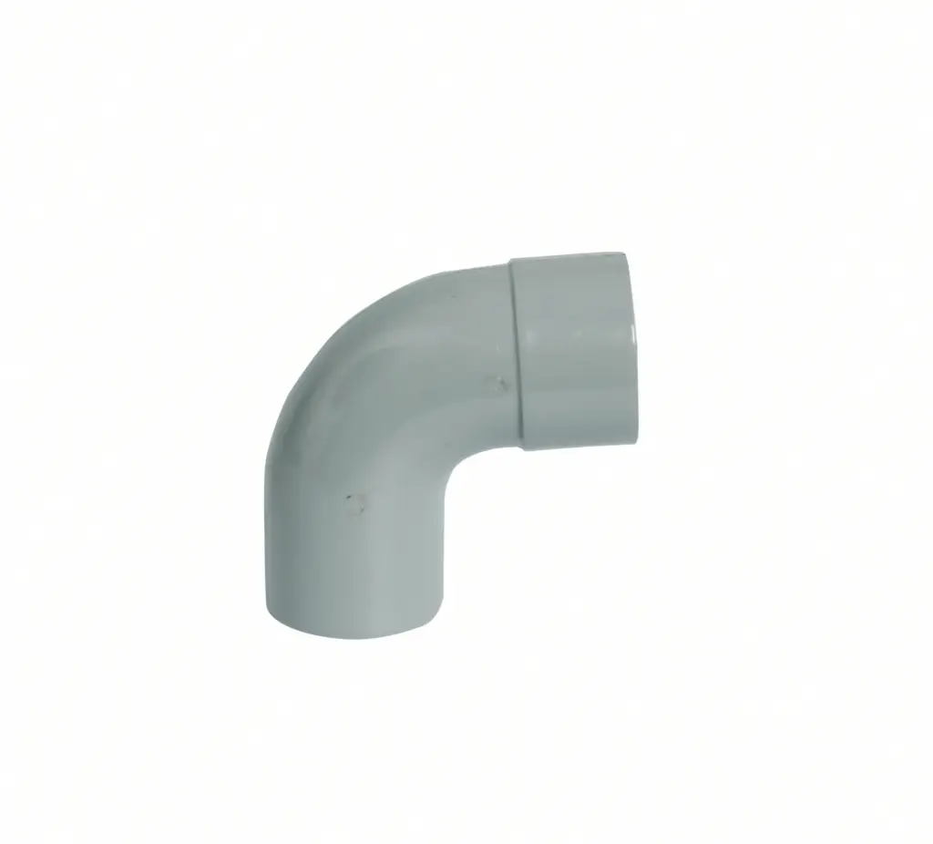 PVC HWA Bocht 87,3° grijs 100 M/S