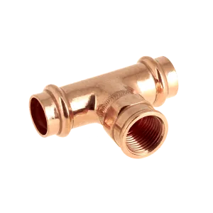 BONFIX V-Press aquagas T-stuk binnendraad