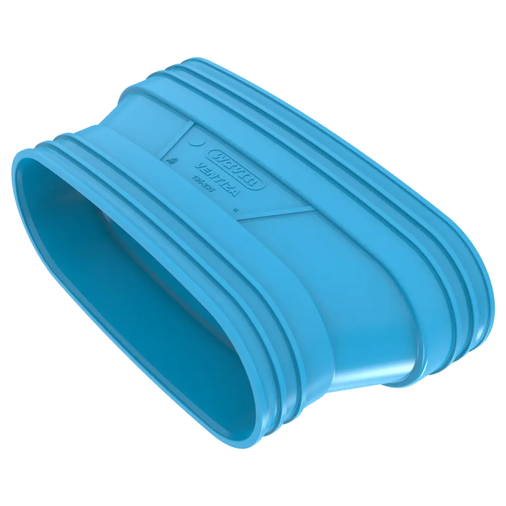 Wavin Ventiza Verloop M/M Staal