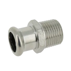 BONFIX M-press RVS-water puntstuk buitendraad