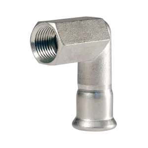 BONFIX M-press RVS-water kniekoppeling binnendraad