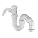 BONFIX Sifon universeel met afsluitbare vaatwasmachine aansl