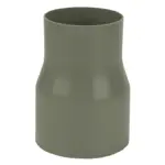 PVC HWA Verloopstuk v.Vergaarb. grijs 80X67