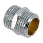 BONFIX Draad verchroomde dubbele nippel 3/8" bu.dr.