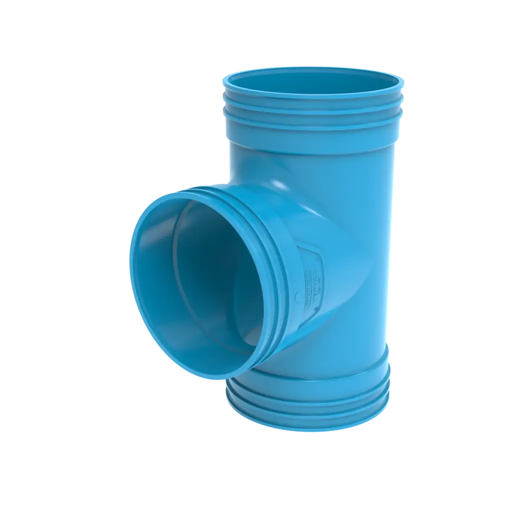 Wavin Ventiza T-stuk 90° 3M