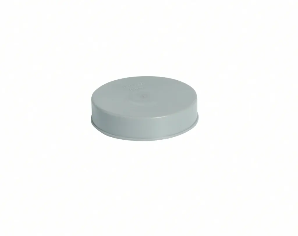 PVC HWA Kap voor Spie-eind grijs