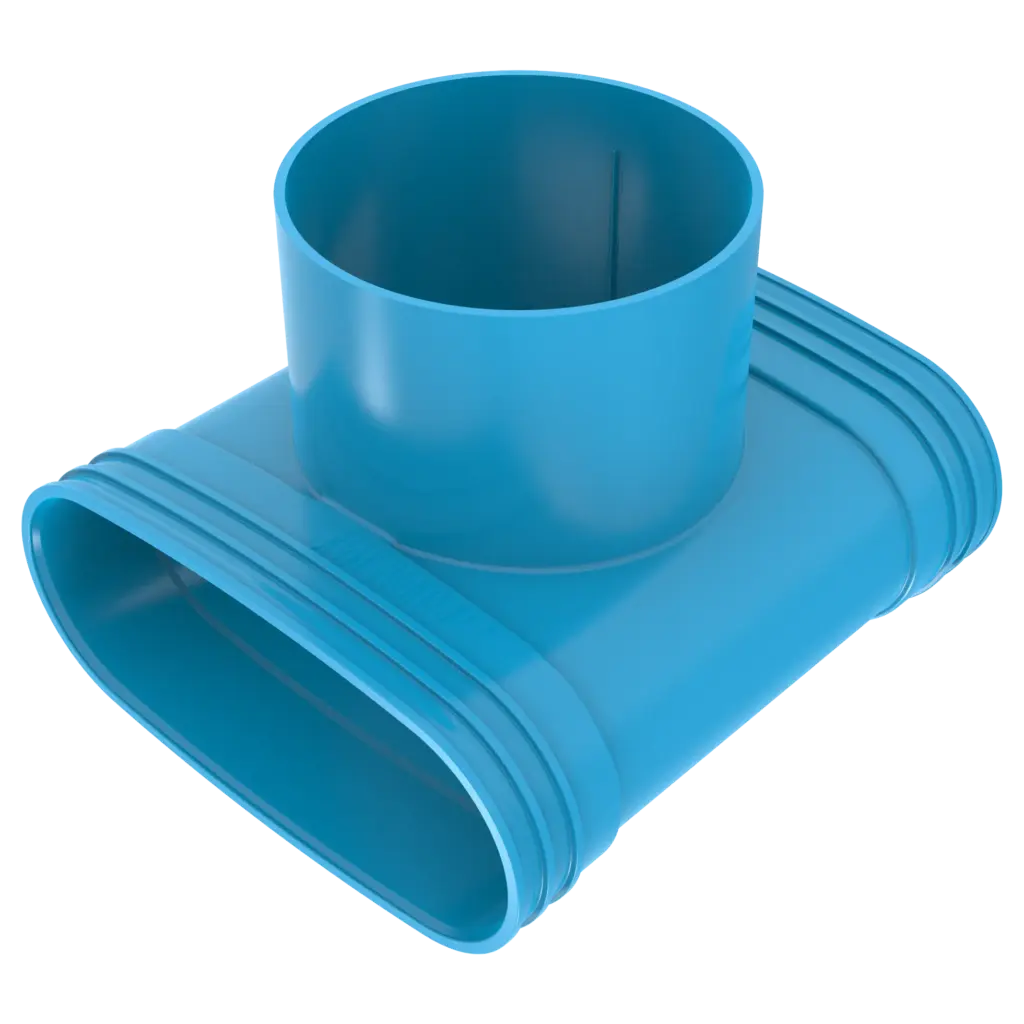 Wavin Ventiza T-stuk 3M