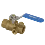 BONFIX Kogelstopkraan 1" x 1" bi.dr. met aftap