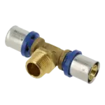 BONFIX Alu-pers 2000615 T-stuk 20 x 1/2" buitendraad x 20 mm