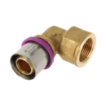 BONFIX Alu-pers 2001155 Knie 1" binnendraad x 26 mm