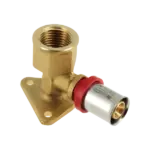 BONFIX Alu-pers 2001205 Muurplaat ½" binnen x 16 mm H=47 mm