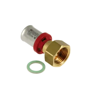 BONFIX Alu-pers 2-delige Koppeling met losse moer ½" x 16 mm