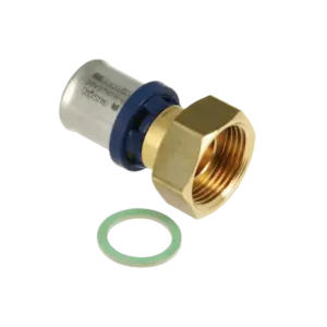 BONFIX Alu-pers 2-delige Koppeling met losse moer ¾" x 20 mm