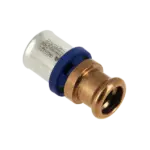 BONFIX Alu-pers Rechte koppeling 20 x 22 M-Press