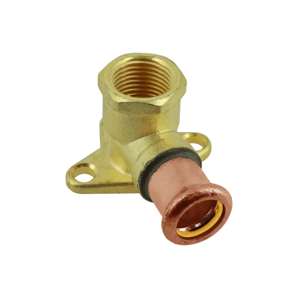 BONFIX M-press roodkoper gas muurplaat 1/2'' x 12 mm