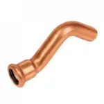 BONFIX M-press roodkoper water insteek passeerbocht 12 mm x 12 mm