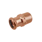 BONFIX M-press roodkoper water puntstuk buitendraad 1 1/4'' x 28 mm