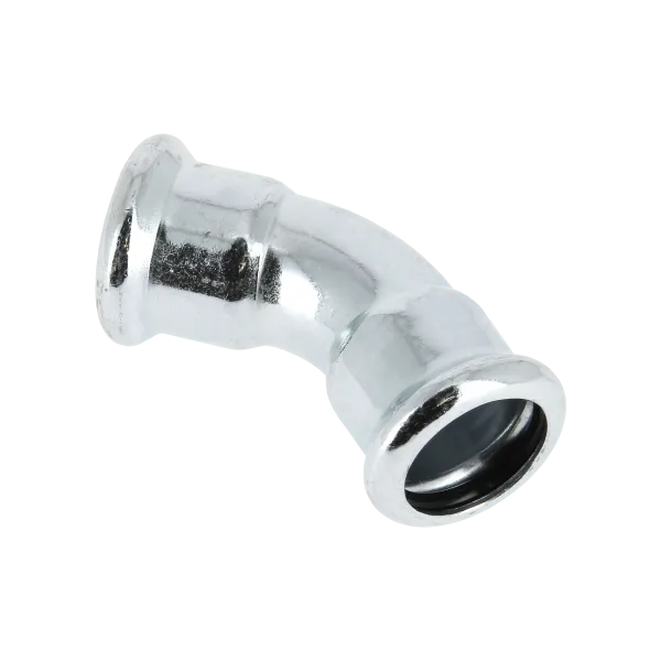 BONFIX M-press staalverzinkt bocht 45 graden