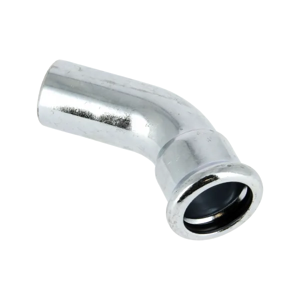 BONFIX M-press staalverzinkt insteekbocht 45 graden