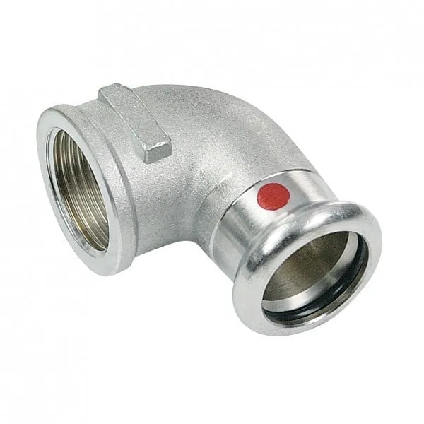 BONFIX M-press staalverzinkt kniekoppeling