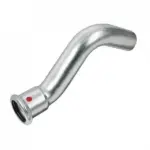 BONFIX M-press staalverzinkt passeerbocht kort 12 x 12 mm