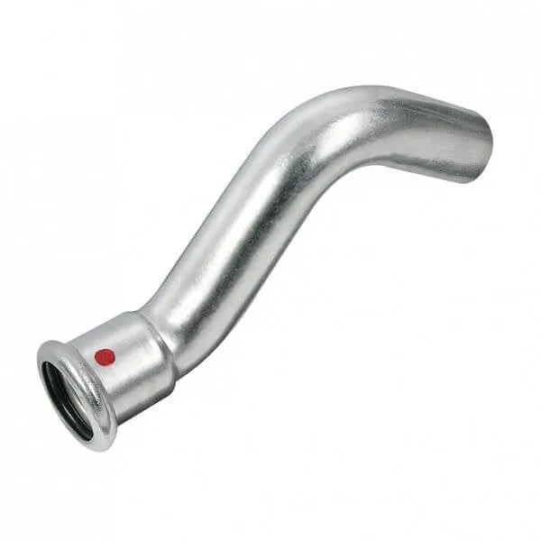 BONFIX M-press staalverzinkt passeerbocht kort