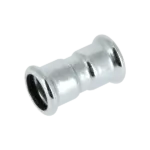 BONFIX M-press staalverzinkt rechte koppeling 15 x 15 mm