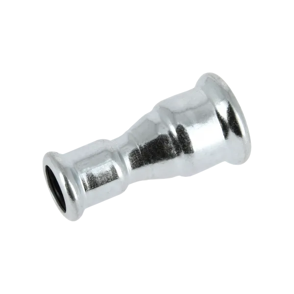 BONFIX M-press staalverzinkt rechte verloopkoppeling