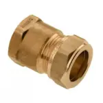 Bonfix messing schroefkoppeling knel x binnendraad 22 x 3/4 inch