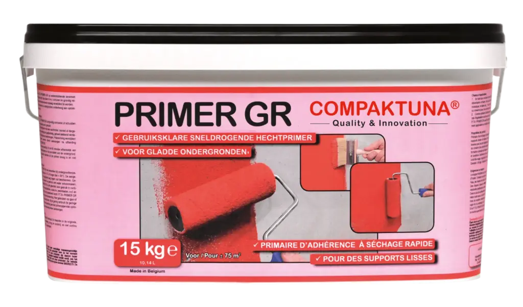 Compaktuna - Primer GR ( Niet zuigende ondergrond ) 5 KG