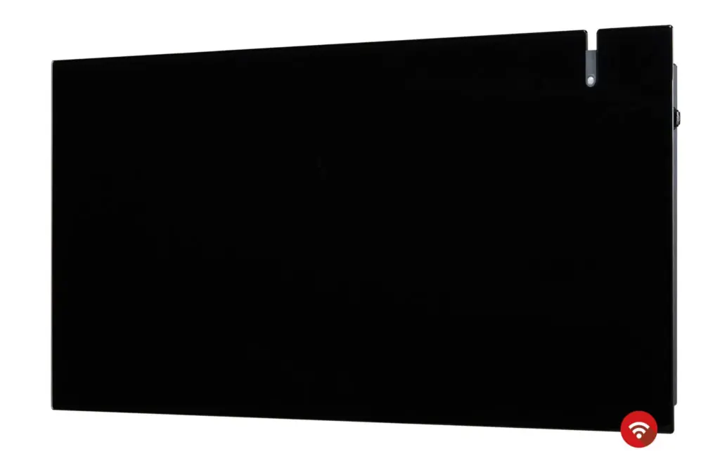 DRL E-Comfort Erea WiFiÂ infrarood radiator Zwart Glas