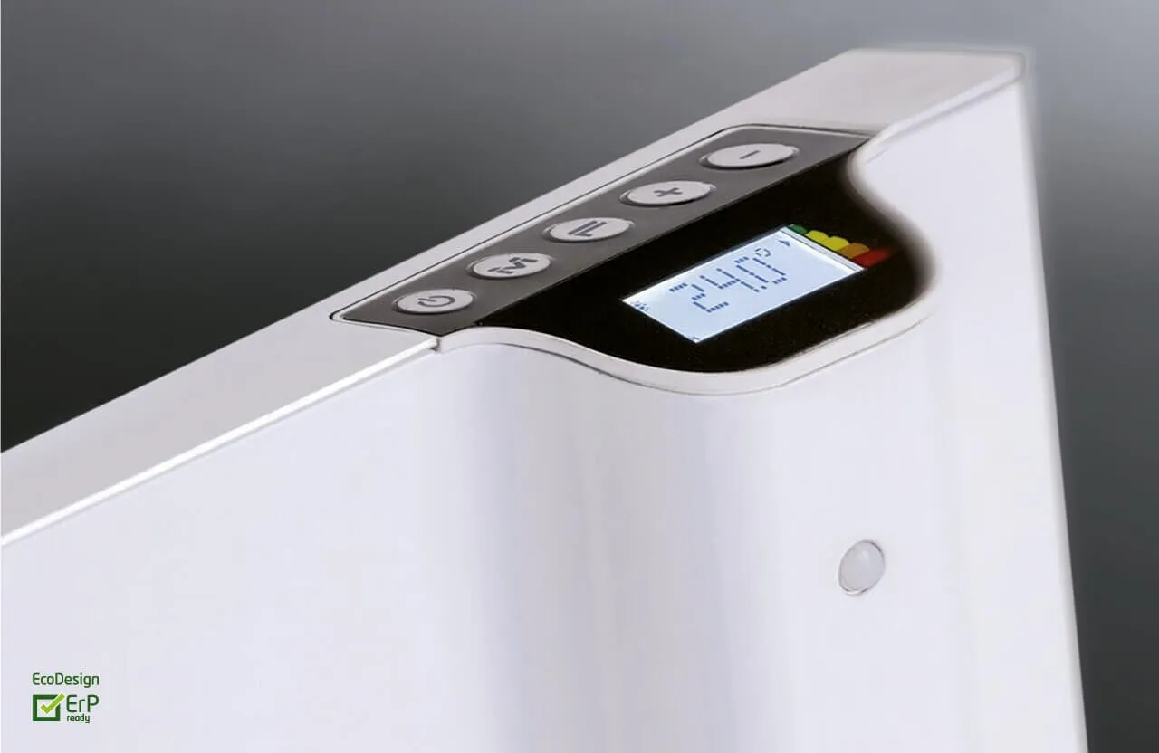 DRL E-Comfort Klima structuur wit RAL9003 504x1240 2000W - Afbeelding 2